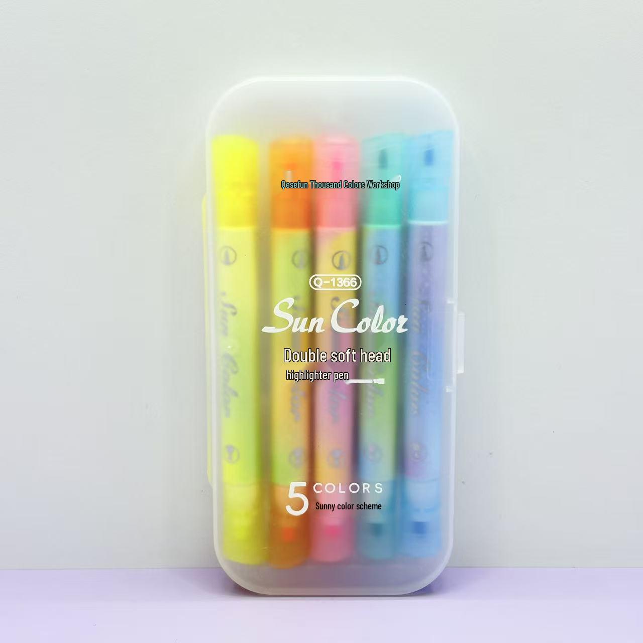 

Multi-Color Fluorescent Soft Tip Graffiti and Journaling Marker