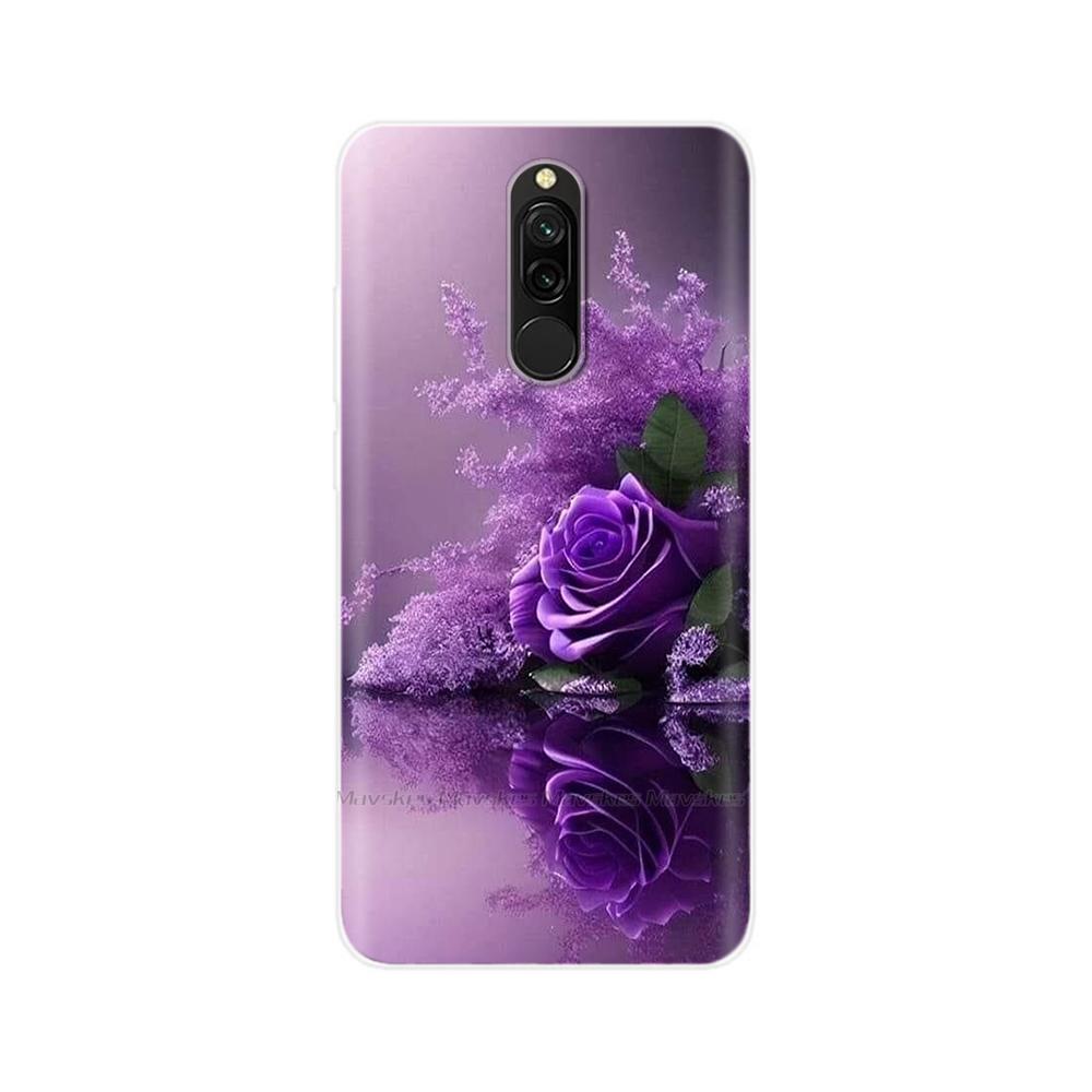 For Redmi 8 8A Pro Case TPU Silicone Shockproof Cat Phone Cover For Redmi 8 8A 7 7A redmi7 Transparent Funda Printing Soft Coque