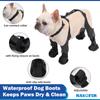 Pet Supplies Go out Dog Shoes Four Seasons Comfortable Breathable Dog Shoes Go out Anti-Dirty Waterproof Dog Shoes