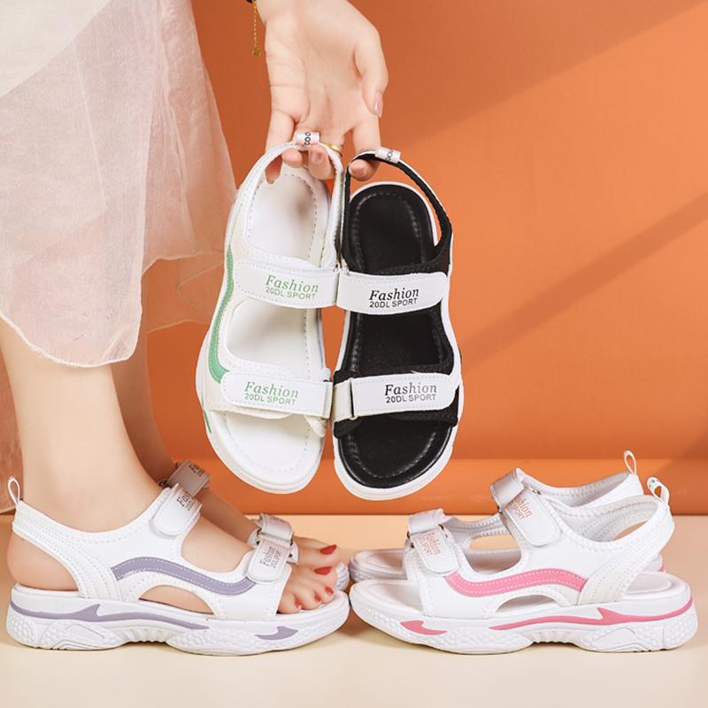 34-42 Moda Estiva Donna Suola MD Leggera Sandali Casual Scarpe da Spiaggia per Donna Pantofole per Ragazze