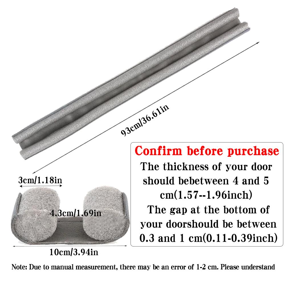 Door Bottom Sealing Strip: Blocks Cold Wind And Insects - Quick Installation, Door Gap Windproof Strip - Furniture And Accessori