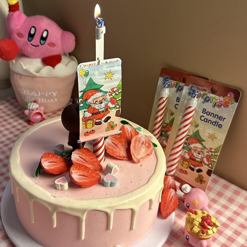 1/2/5 PCS Novel Birthday Candles Creative Birthday for Party Candy Jet and Supplies Pop up Happy Birthday Party Cake Decoration