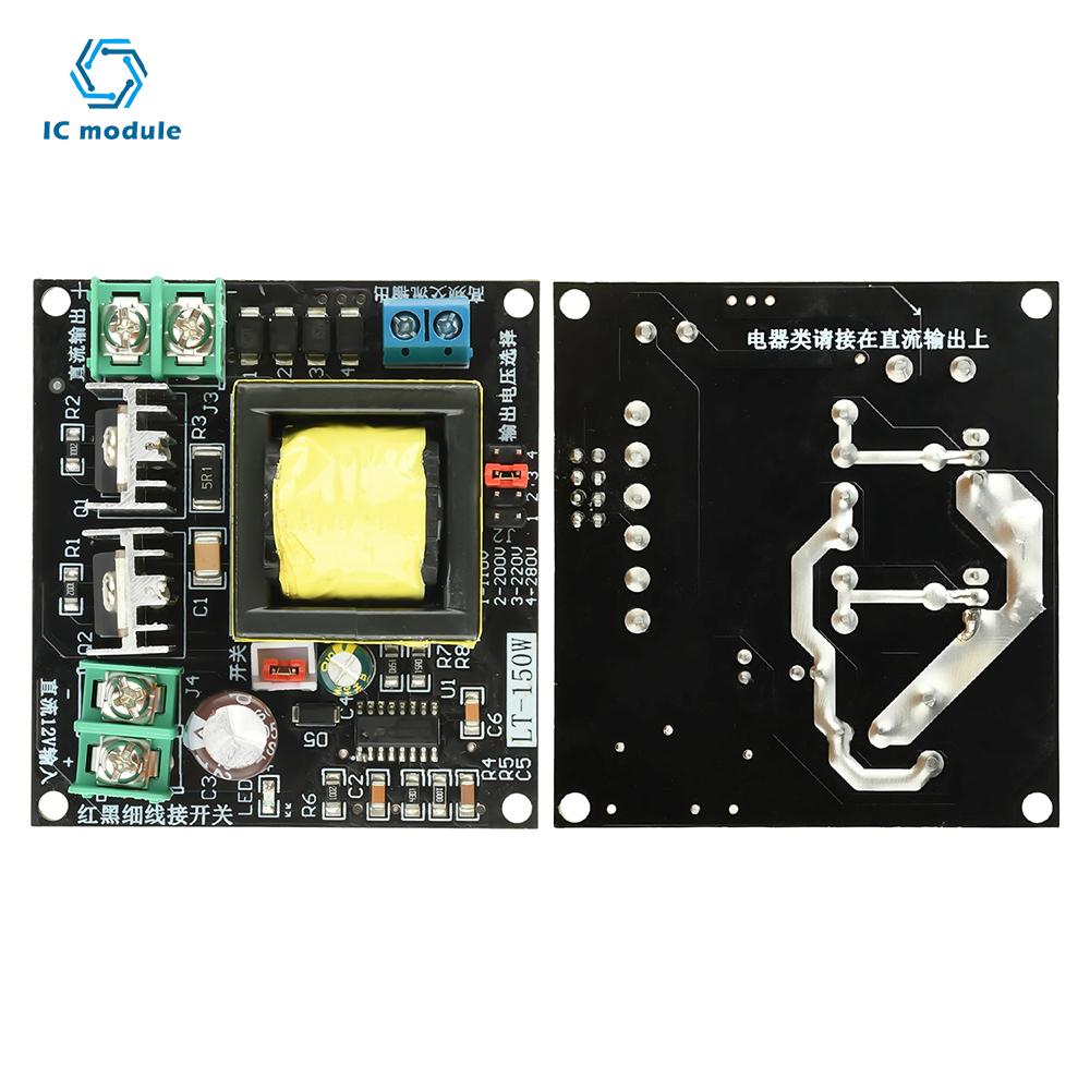 150W DC 12V/24V to 110v220V DC-AC Converter Booster module 150W Inverter Boost Converter Transformer Power