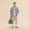 Jack & Jones Men's Plaid Short Sleeve Casual Shirt