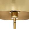 Lampe champignon "Lilio" hauteur 46 cm métal or Atmosphera