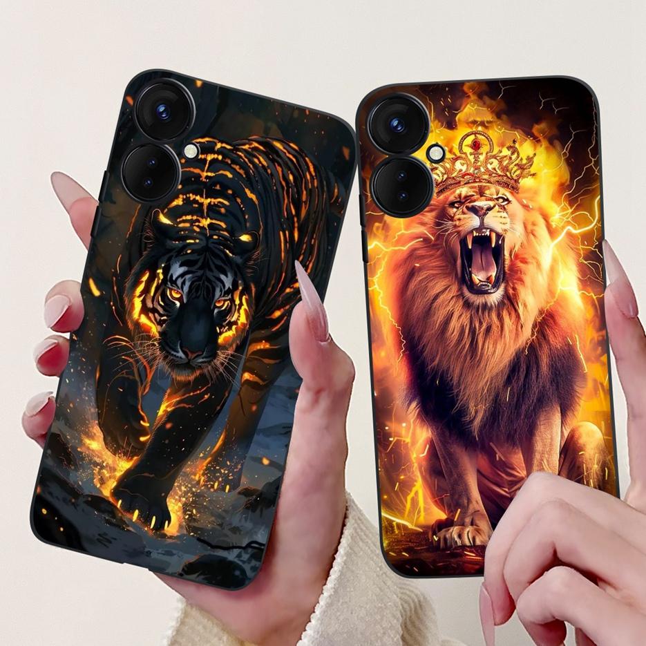 For Tecno Spark 9 Pro Case Spark9 Pro KH7n New Luxury Painted Cover Soft Silicone Phone Case For Tecno Spark 9T Spark9T KH6 Bags