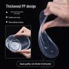 Disposable Round Plastic Food Containers with Lids