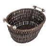 Oblong Willow Basket with Silver Handle 55 X 44cm