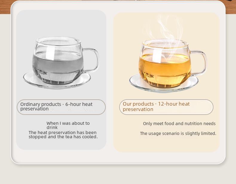 110V US Standard Multifunctional Glass Teapot and Electric Kettle