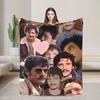 Super Soft BlanketStudents Decorative Jose Pedro  Throw Blanket  Flannel Bedspread For Couch Bed Novelty Sofa Bed Cover