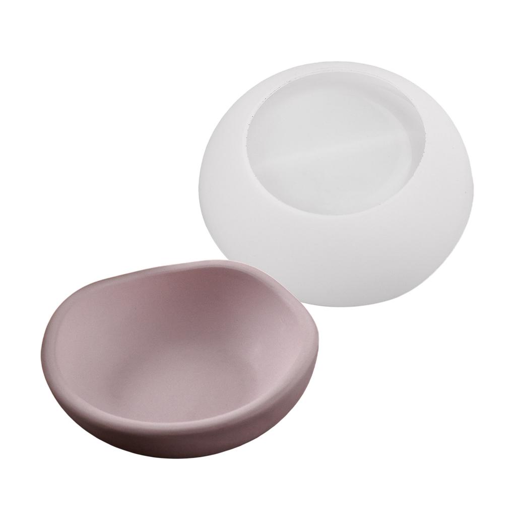 Artistic Irregular Shape Silicone Mold Hand-Making Bowl Mould Suitable for Enthusiasts to Create Resin Bowls and Trays