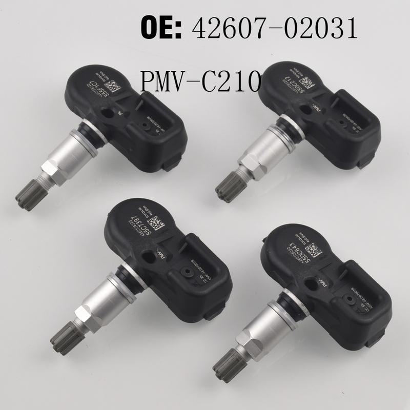4 шт. Датчик контроля давления в шинах TPMS для Toyota Avensis Auris RAV4 Yaris Verso PMV-C210