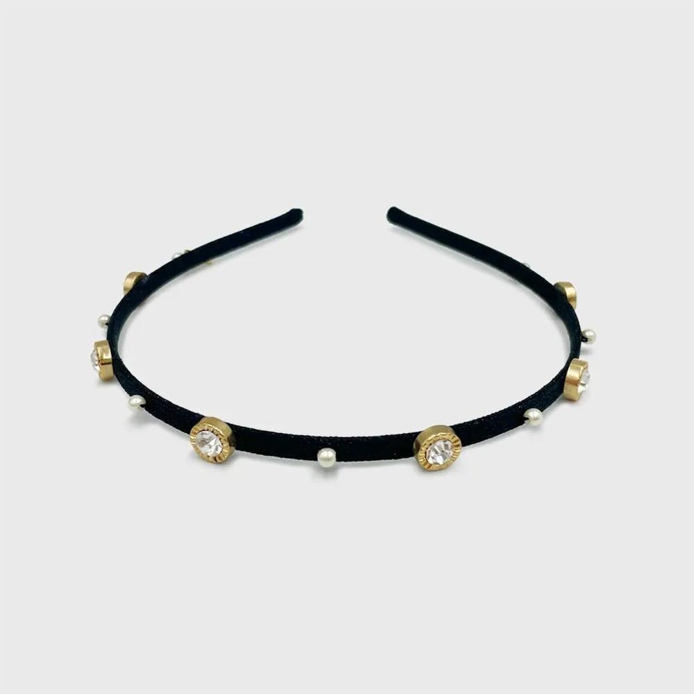 Deco Crystal Pearl Hairband JC004HB