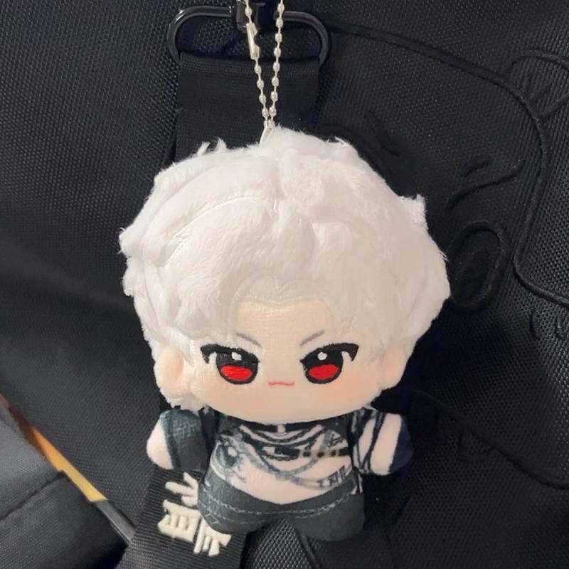 10cm Anime Mini Love and Deepspace Plush Toy Xavier Zayne Caleb Rafayel Sylus Stuffed Plush Cute Doll Pendant Keychain Toy Gifts