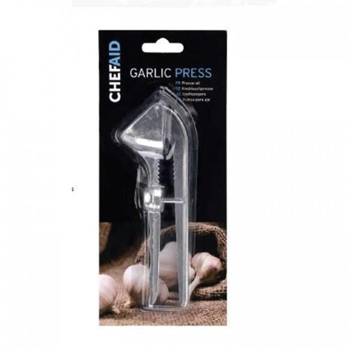 Chef Aid ChefAid Garlic Press With Cherry/Olive Stoner