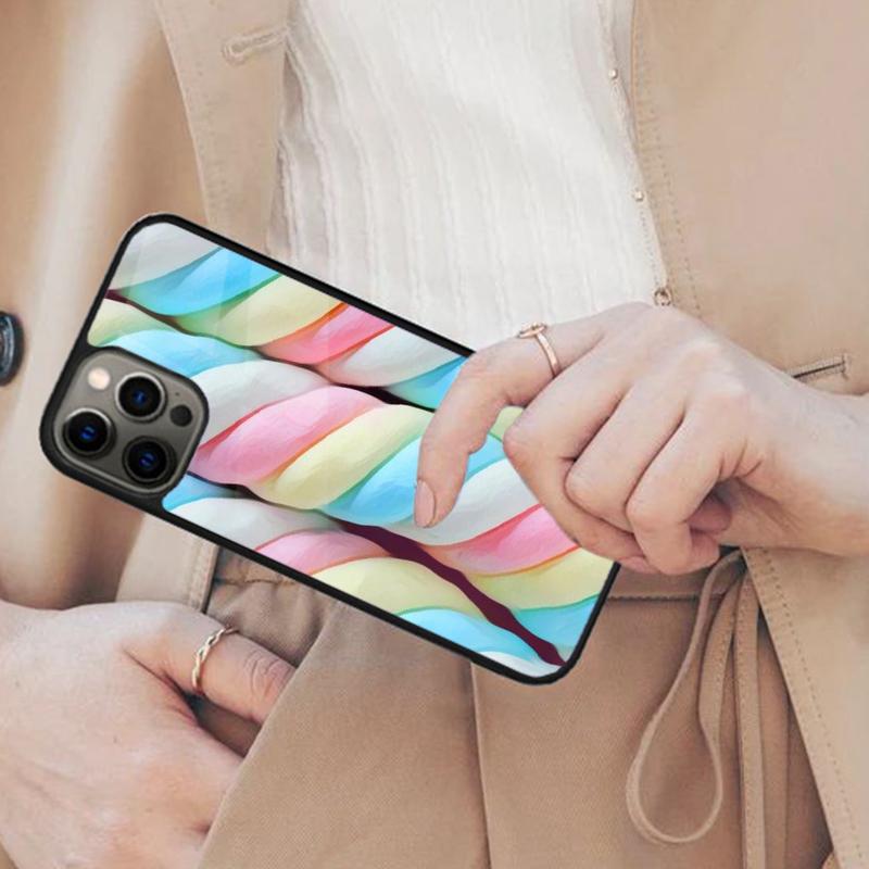 Cake Marshmallow Icing Balls Magnetic Phone Case For APPLE iPhone 17 Air 16 14 13 12 Pro Max 15 Plus Wireless MagSafe Cover