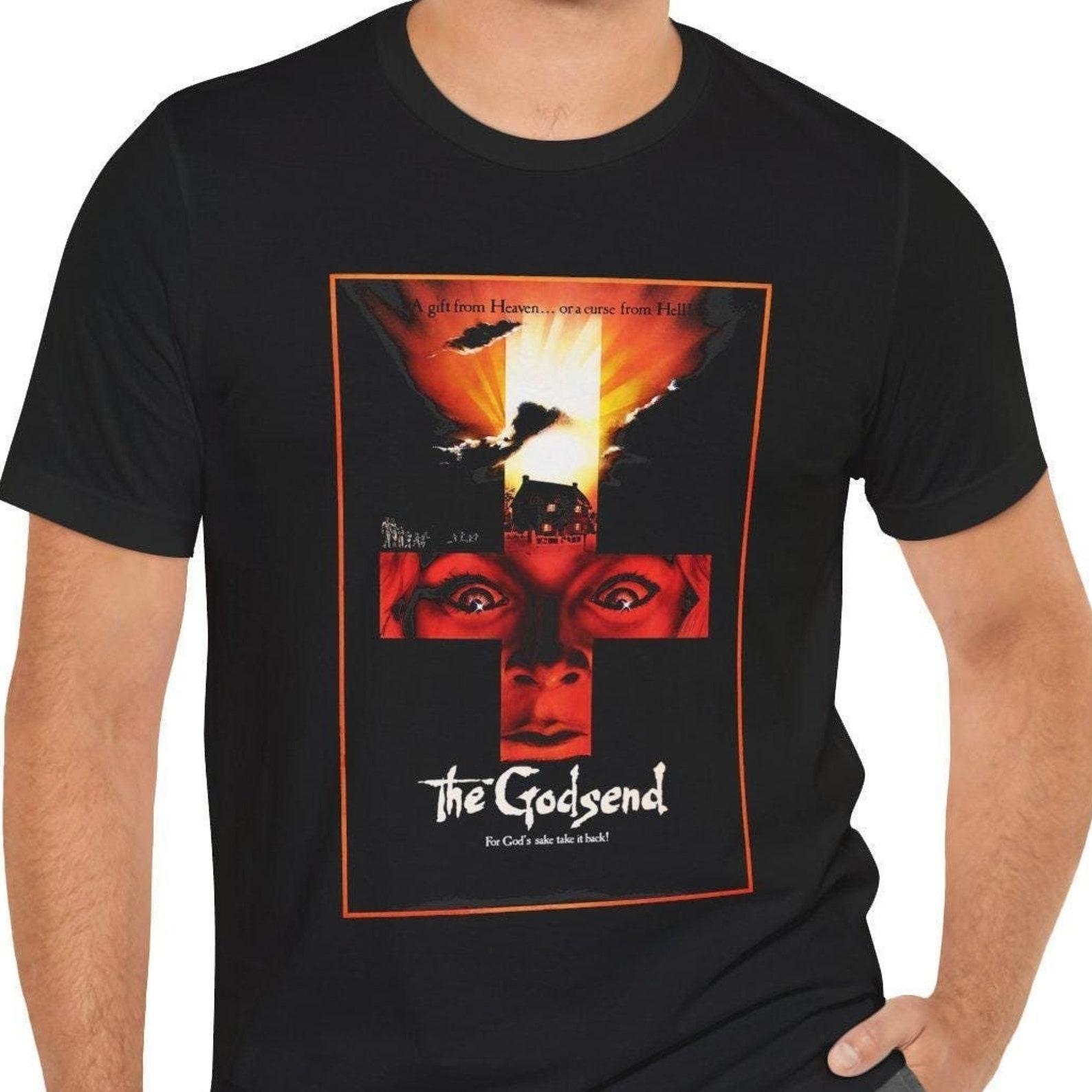 The Godsend T-Shirt Black Short Sleeve Horror Movie Tee M