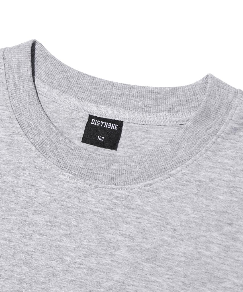 DISTN9NE Small Retro Bear Sweatshirt Lp8Tu741_Melange Grey