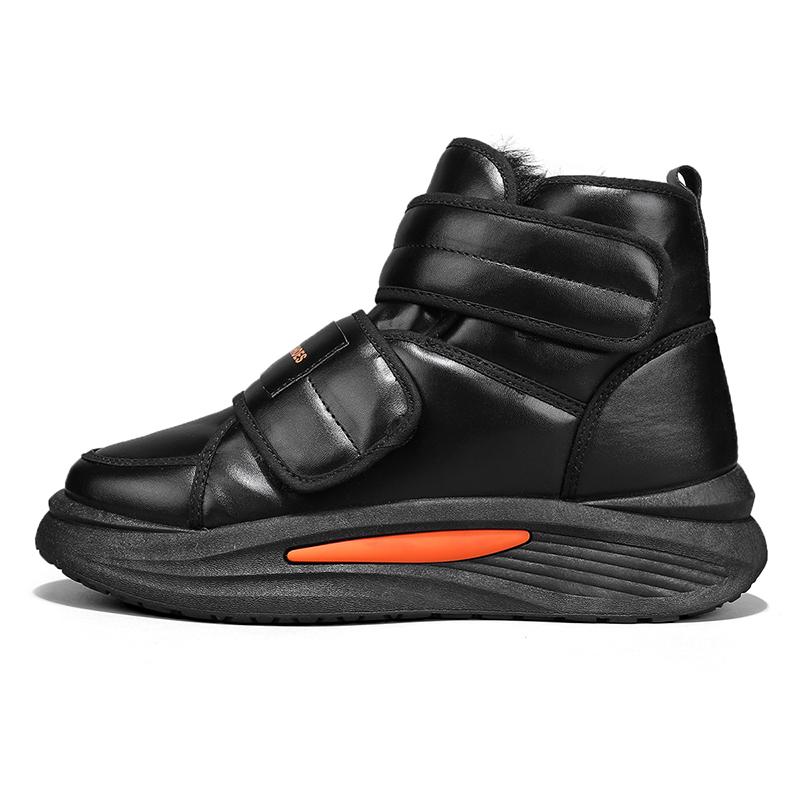 

2023 Нове зимове взуття для активного відпочинку Чоловіче взуття Снігові черевики Високоякісне бавовняне взуття Тепле взуття для відпочинку Зносостійке взуття середньої довжини проти ковзання 44 чорний/помаранчевий