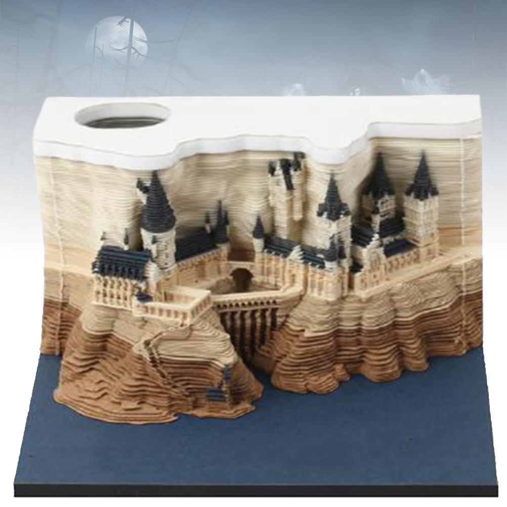 Paper Notes Art Building Block 3D Decoration Sticky Notes Stickers for Teachers Friends Colleagues