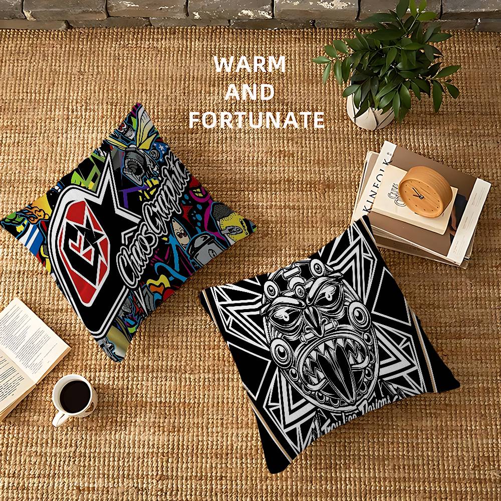 Troy Lee Design Fashion Pillow Gift Home Office Decoration Pillow Bedroom Sofa Car Cushion CoverPillow Case