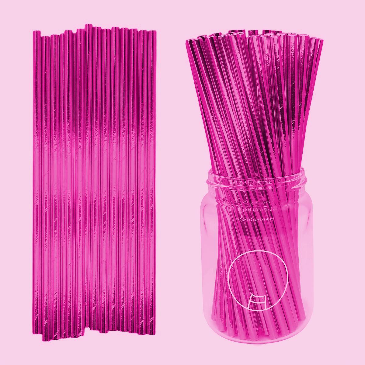 

Kraft Paper Straws, Colorful Striped, Perfect For Party Decorations, Desserts, Pastries, Bars, And Drinks. 100 Pieces. One Size