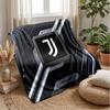 Juventus FC Theme blanket Soft Flannel Blanket Plush Throw Blanket Cozy Sofa Bed Blanket for Home Decor