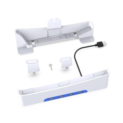 Stylish Stand Base Skate Holder Neat Storage & USB Hub Integration Horizontal Stand Gaming Accessories for PS5slim