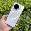 Hülle Für Poco F7 Ultra F7 Pro 5G Magnetisch Für MagSafe Transparente Harte Abdeckung Für Xiaomi POCO F7Pro Schlank Luxus Mode Stoßstange