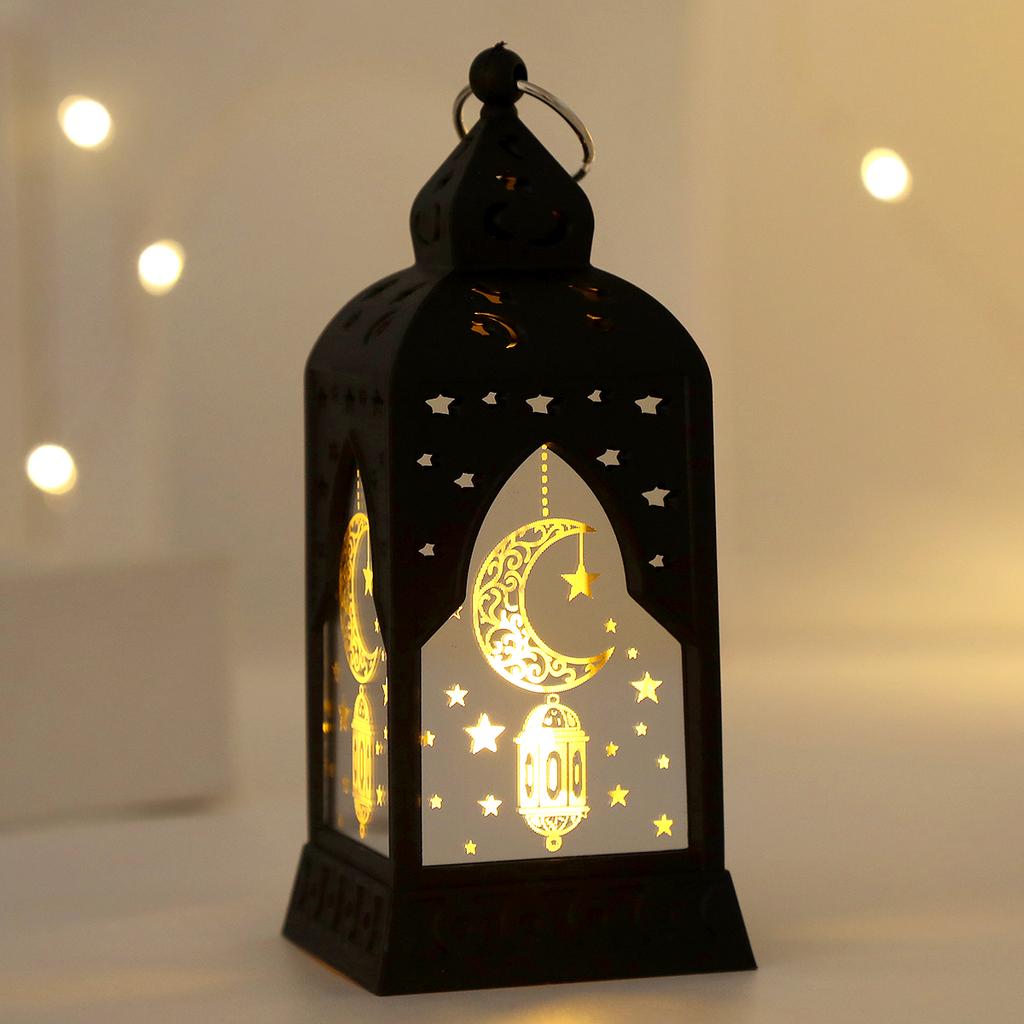 LED Lantern Lights Castle Lights Ramadhan Decorations Eid Gifts Table Decorations Islamic Muslim Holiday Party Supplies