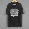 Carcass T Shirt Grindcore Death Metal Band Merch Heartwork Vintage Mens Washed Cotton Short Sleeve Metalhead Clothing Shirt