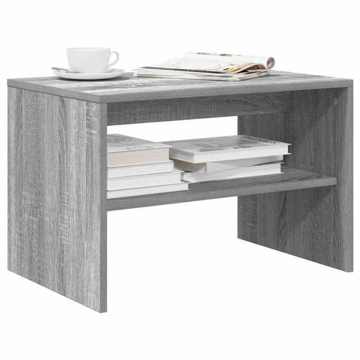 VidaXL Meuble TV sonoma gris 60x40x40 cm bois d'ingénierie, unité TV, console TV, banc TV, meuble de télévision, meuble 859105