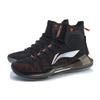 Li Ning YuShuai 13 Boom Fabric Slip Resistant Abrasion Resistant High Top Basketball Shoes Men's Black Orange ABAP031-2
