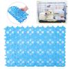 4 Colors Dog Cat Pet Mat Plastic Spliced Hollow Anti slip Pads for Pet Cage Mat Bathroom Floor
