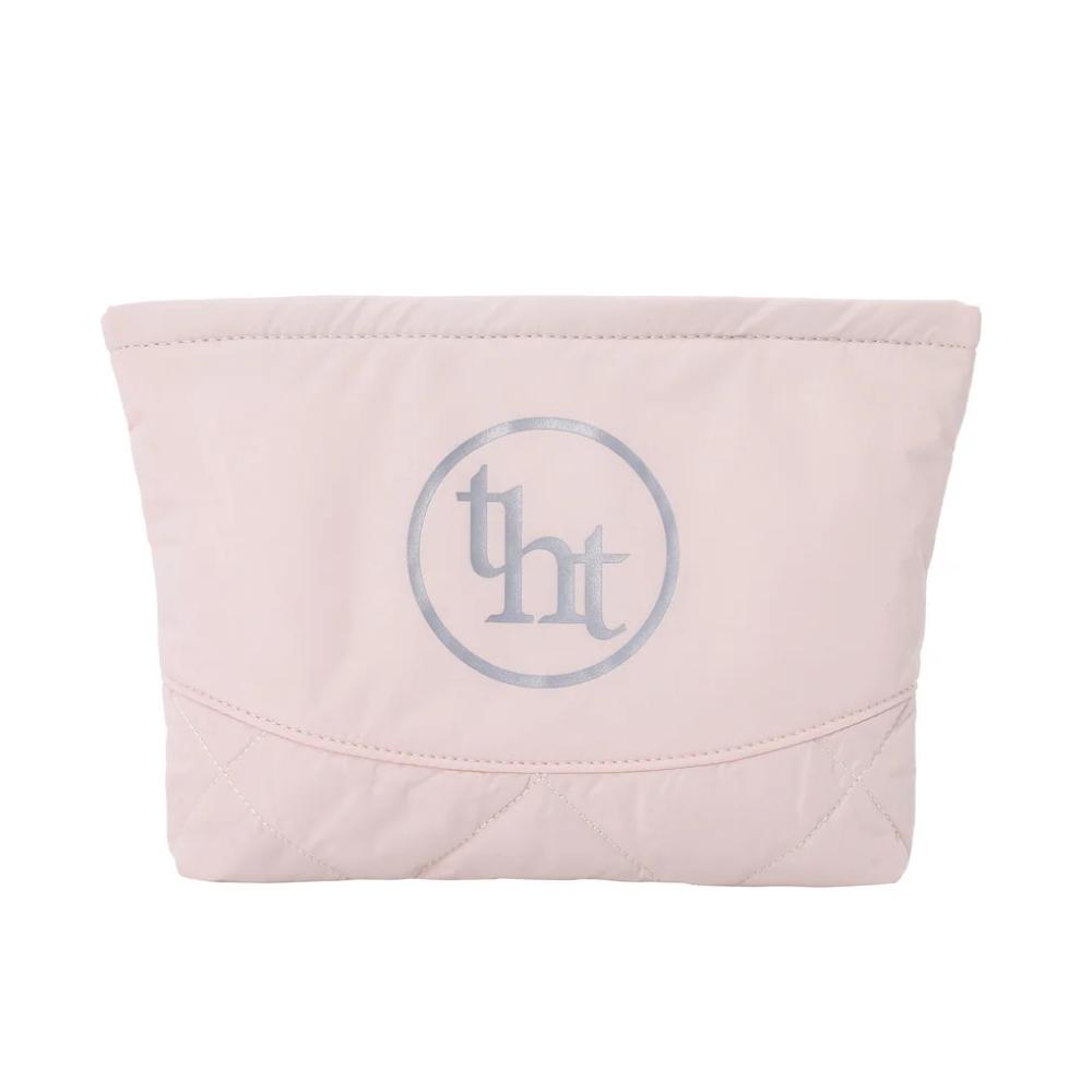 

THREETIMES Bebe Square Pouch Cosmetic Makeup Storage Bag