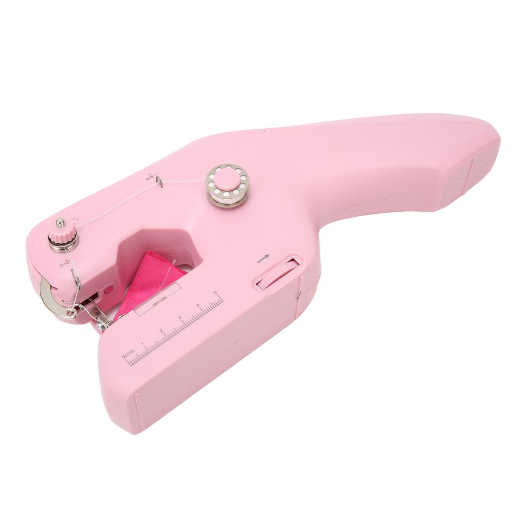 Electric Sewing Machine Handheld Crafting DIY Electronic Sewing Device for Travel Home