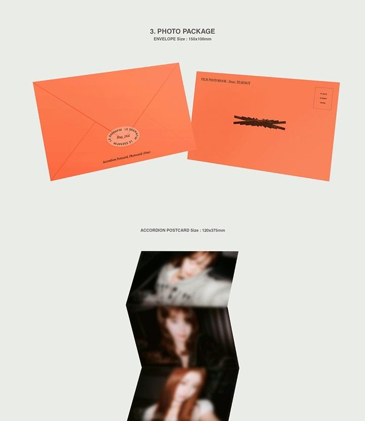 Le sserafim 'FILM PHOTOBOOK : Dear, FEARNOT' (Official Merchandise)