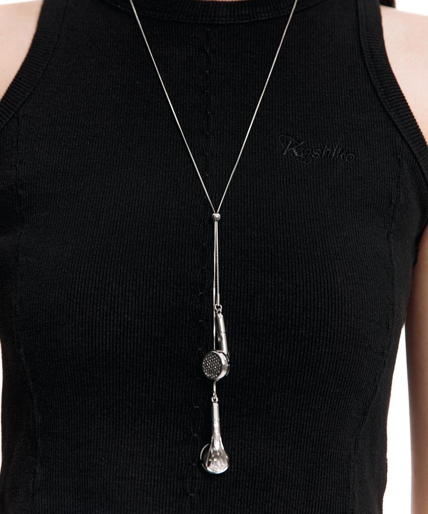 Kashiko Slide Earphone Necklace