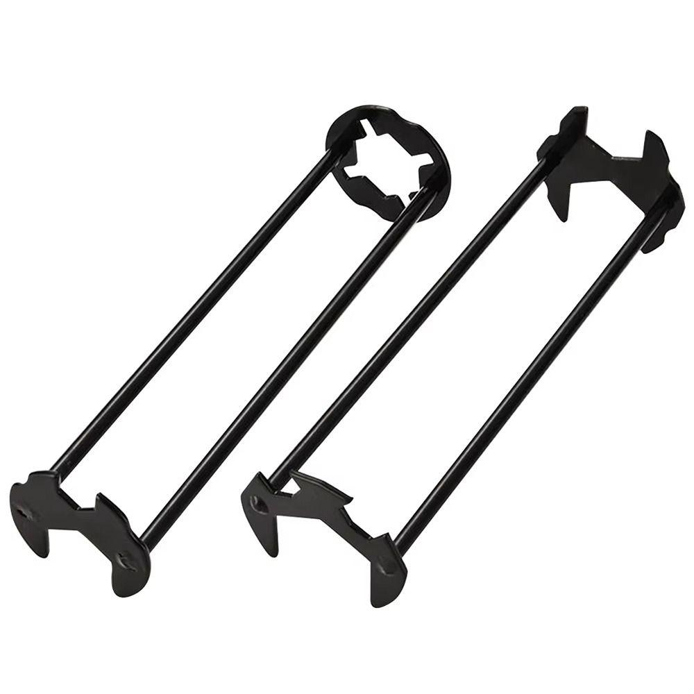 1ks Čtyřhranný šestihranný klíč na opravu žlabových trubek Klíč Instalatérský nástroj Odolný klíč na dřez