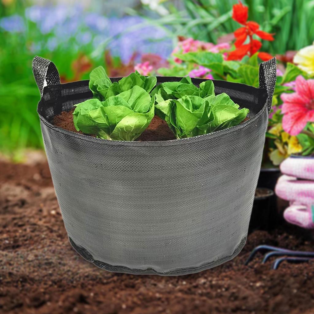 Grow Bag Growth Bags Plant Pot Planting Container for Plants Flowers Vegetables Fruits