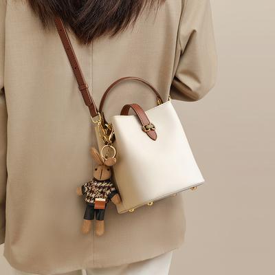 Tasche Damen Tasche Umhängetasche Eimer Vorhaut Sommer Premium Gefühl Frühling/Sommer Handtasche