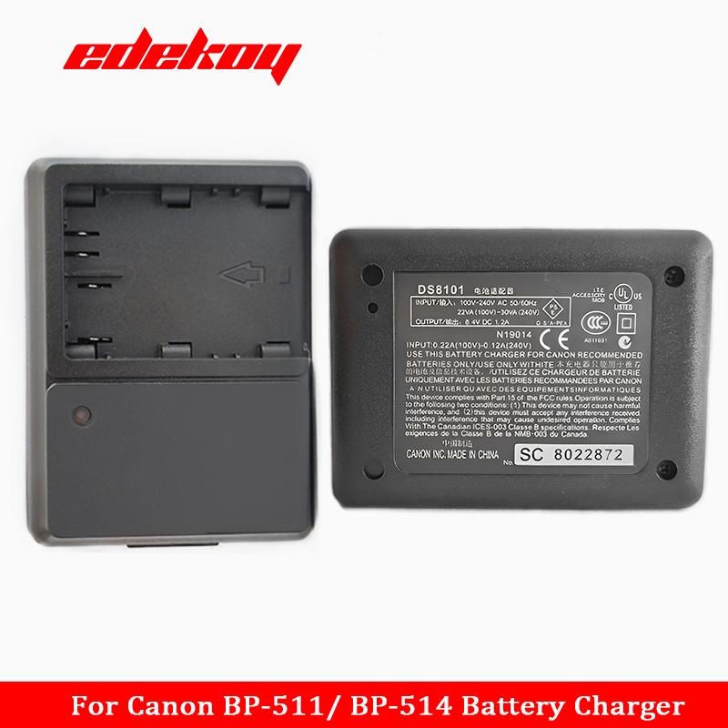 DS8101 CB-5L CB5L Battery Charger For Canon Optura 10 100MC 20 200MC 50MC Pi Xi  ZR10 ZR30 Camera BP-511 BP-514 BP-512 Battery