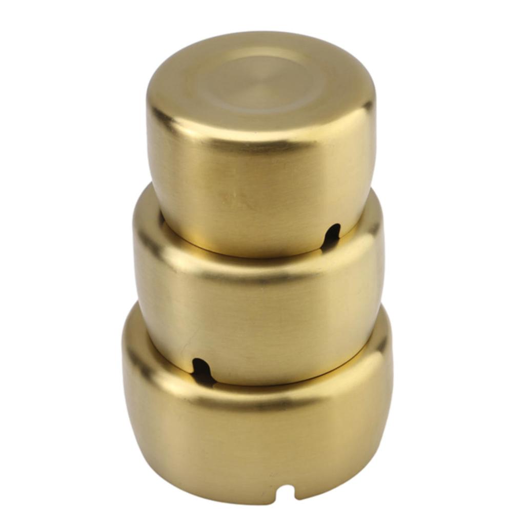 Ash Tray Stainless Steel Ashtray  Convenient Delicate Outdoor Desktop Ornament Wear-Resistant Office