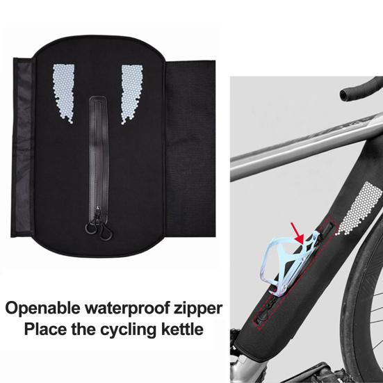 Electric Bicycle Battery Protective Case with Zipper Ultra-Thick E-Bike Battery Thermal Cover Waterproof Dustproof Bag