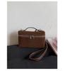 Fashionable Lunch Box Bag, Niche Retro Box Bag, Casual and Stylish Shoulder Bag with A Slanted Design