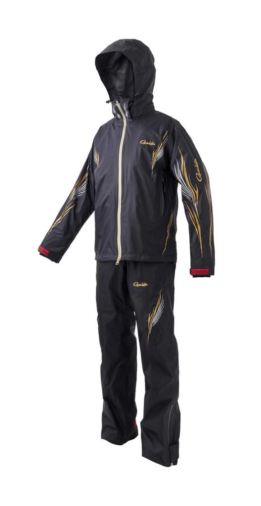 Gamakatsu Ultima Shield Pro Rain Suit GM3718 Black L