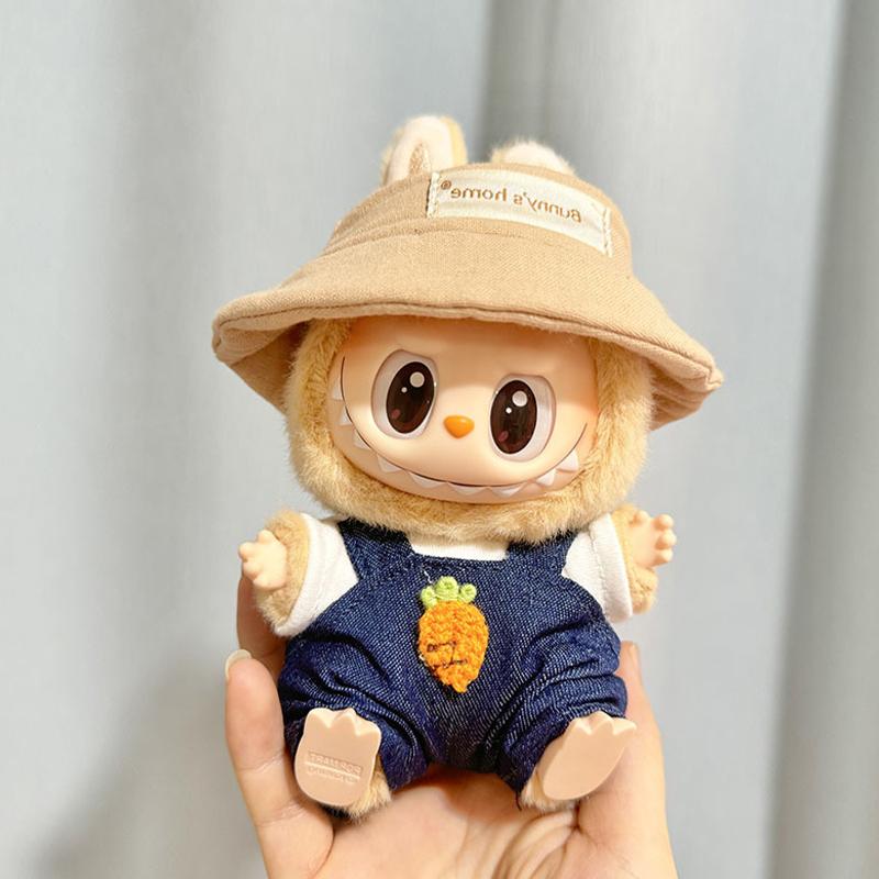 Original Second Generation Labubu Monster Have A Seat Series Cute Doll Clothestoy Ornaments Only Clothes Cute Doll Toy Gift