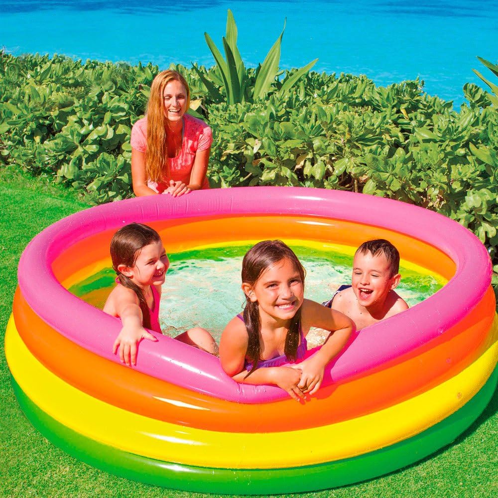 INTEX Sunset Glow Pool, 168 x 46 cm, 56441 [Offizielles japanisches Produkt]