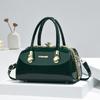 European And American Patent Leather Glossy Women's Bag  Large Capacity Women's Single Shoulder Crossbody Bag