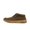Mens USA Street Wear Suede Round Toe Comfortable Mid-Top Casual Shoes Men Sneaker 211431-BRN